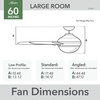 image:imageHunter Fan Company 51883 Gravity Ceiling Fan Matte Silver