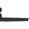 image:imageHunter Fan Outdoor or Indoor Ceiling Fan 52 in Black Ceiling Fan with Remote and No Light for Patios Living Room Bedroom Porch Garage Renewed