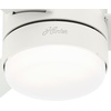 image:imageHunter Fan Outdoor or Indoor Ceiling Fan 52 in White Ceiling Fan with Light and Remote for Patios Living Room Bedroom Porch Garage 3 Blades Renewed