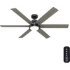 image:imageHunter Gravity Indoor Ceiling Fan Smart Quiet 60 inch Matte BlackMatte Black