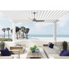 image:imageHunter Havoc Outdoor or Indoor Ceiling Fan Quiet 54 inch Matte BlackMatte Silver