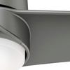 image:imageHunter Havoc Outdoor or Indoor Ceiling Fan Quiet 54 inch Matte BlackMatte Silver