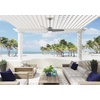 image:imageHunter Havoc Outdoor or Indoor Ceiling Fan Quiet 54 inch Matte BlackMatte Silver