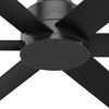 image:imageHunter Kennicott Outdoor or Indoor Ceiling Fan 52 inch Matte Silver  No Light Standard Mount Wall Control 6 Blades For Living Room Patio Porch Garage 51179Matte Black