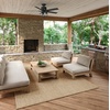 image:imageHunter Lawndale Outdoor or Indoor Ceiling Fan 52 inch Matte BlackMatte Black