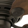 image:imageHunter Low Profile IV Indoor Ceiling Fan No Light 42 inch New Bronze  Low Profile Flush Mount Pull Chain 5 Blades For Bedroom Living Room Kitchen 51061New Bronze