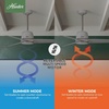 image:imageHunter Malden Indoor Ceiling Fan No Light 52 inch Matte WhiteDove Grey