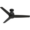image:imageHunter Malden Indoor Ceiling Fan No Light 52 inch Matte WhiteMatte Black