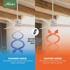 image:imageHunter Malden Indoor Ceiling Fan No Light 52 inch Matte WhiteMatte White
