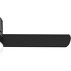 image:imageHunter Minimus Indoor Ceiling Fan Modern Quiet 44 inch Brushed Nickel  with LED Light Low Profile Flush Mount Remote Control 3 Blades For Bedroom Living Room 59454Matte Black