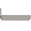 image:imageHunter Minimus Indoor Ceiling Fan Modern Quiet 44 inch Brushed Nickel  with LED Light Low Profile Flush Mount Remote Control 3 Blades For Bedroom Living Room 59454Brushed Nickel