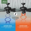 image:imageHunter Newsome Outdoor or Indoor Ceiling Fan 52 inch Matte BlackMatte Black