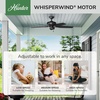 image:imageHunter Newsome Outdoor or Indoor Ceiling Fan 52 inch Matte BlackMatte Black
