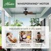 image:imageHunter Newsome Outdoor or Indoor Ceiling Fan 52 inch Matte BlackPremier Bronze