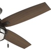 image:imageHunter Ocala Outdoor or Indoor Ceiling Fan Rustic 52 inch Noble Bronze  with LED Light and Pull Chain Standard Mount 4 Blades For Living Room Patio Porch Garage 59214Noble Bronze