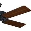 image:imageHunter Original Outdoor or Indoor Ceiling Fan No Light 52 inch White  Standard Mount Pull Chain 5 Blades For Living Room Patio Porch Garage 23845Matte Black  Cherry