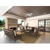 image:imageHunter Original Outdoor or Indoor Ceiling Fan No Light 52 inch White  Standard Mount Pull Chain 5 Blades For Living Room Patio Porch Garage 23845White