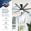 image:imageHunter Phenomenon Indoor Ceiling Fan Smart Quiet 70 inch Matte BlackMatte Black