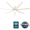 image:imageHunter Phenomenon Indoor Ceiling Fan Smart Quiet 70 inch Matte BlackMatte White
