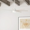 image:imageHunter Phenomenon Indoor Ceiling Fan Smart Quiet 70 inch Matte BlackMatte White