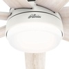 image:imageHunter Phenomenon Indoor Ceiling Fan Smart Quiet 70 inch Matte BlackMatte White
