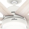 image:imageHunter Phenomenon Indoor Ceiling Fan Smart Quiet 70 inch Matte BlackMatte White