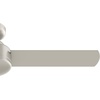 image:imageHunter Presto Indoor Ceiling Fan No Light Modern 44 inch Dove Grey  Low Profile Mount Wall Control 3 Blades For Bedroom Living Room Kitchen 52404Matte Nickel