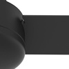 image:imageHunter Presto Indoor Ceiling Fan No Light Modern 44 inch Matte Black  Standard Mount Wall Control 3 Blades For Bedroom Living Room Kitchen 51847Matte Black