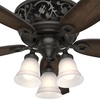 image:imageHunter Promenade Indoor Ceiling Fan Quiet 54 inch Brittany BronzeBrittany Bronze