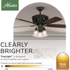 image:imageHunter Promenade Indoor Ceiling Fan Quiet 54 inch Brittany BronzeBrittany Bronze