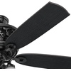 image:imageHunter Promenade Indoor Ceiling Fan Quiet 54 inch Brittany BronzeGloss Black
