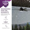 image:imageHunter Skysail Outdoor or Indoor Ceiling Fan Quiet 60 inch Fresh WhiteMatte Black
