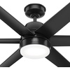 image:imageHunter Skysail Outdoor or Indoor Ceiling Fan Quiet 60 inch Fresh WhiteMatte Black