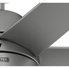 image:imageHunter Skysail Outdoor or Indoor Ceiling Fan Quiet 60 inch Fresh WhiteMatte Silver