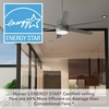 image:imageHunter Skysail Outdoor or Indoor Ceiling Fan Quiet 60 inch Fresh WhiteMatte Silver