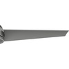 image:imageHunter Trimaran Outdoor or Indoor Ceiling Fan 52 inch Fresh White  No Light Standard Mount Wall Control 3 Blades For Living Room Patio Porch Garage 59610Matte Silver