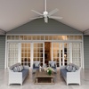 image:imageHunter Windbound Outdoor or Indoor Ceiling Fan 52 inch Matte Black  No Light Standard Mount Pull Chain 5 Blades For Living Room Patio Porch Garage 51459Matte White