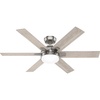 image:image52 Black Ceiling Fan by HunterBrushed Nickel