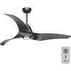 image:imageCasablanca 60 inch Outdoor or Indoor Ceiling Fan with LED Light and Remote Control  Modern Ceiling Fan Standard Mount 3 Blades For Patio Garage or Porch Quiet  Stingray 59144 GraniteGranite