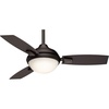 image:imageCasablanca Verse Outdoor or Indoor Ceiling Fan 44 inch Maiden Bronze  with LED Light and Remote Control Standard Mount 3 Blades For Living Room Patio Porch Garage 59154Maiden Bronze