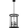 image:imageHunter  Briargrove 3light Matte Black Medium Size Chandelier Dimmable Formal Style Cylinder Shaped for Bedrooms Kitchens Dining Living Rooms  19696