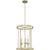image:imageHunter  Briargrove 3light Modern Brass Medium Size Chandelier Dimmable Formal Style Cylinder Shaped for Bedrooms Kitchens Dining Living Rooms  19697