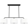 image:imageHunter  Cottage Hill 6Light Natural Black Iron Dimmable Extra Large Chandelier for Bedrooms Kitchens Dining Living Rooms  19181