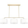 image:imageHunter  Cottage Hill 6light Alturas Gold Extra Large Chandelier Dimmable Linear Shaped for Bedrooms Kitchens Dining Living Rooms  19897