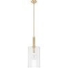 image:imageHunter  Gatz 1light Alturas Gold Small Pendant Light Dimmable Modern Style Cylinder Shaped for Bedrooms Kitchens Dining Living Rooms  19789