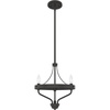 image:imageHunter  Merlin 3light Noble Bronze Small Chandelier Dimmable Industrial Style Empire Shaped for Bedrooms Kitchens Dining Living Rooms  19804