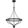 image:imageHunter  Merlin 5light Noble Bronze Medium Size Chandelier Dimmable Industrial Style Empire Shaped for Bedrooms Kitchens Dining Living Rooms  19794