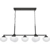 image:imageHunter  Saddle Creek 7light Noble Bronze Extra Large Chandelier Dimmable Schoolhouse Style Linear Shaped for Bedrooms Kitchens Dining Living Rooms  19494