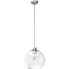 image:imageHunter  Xidane 1light Alturas Gold Medium Size Pendant Light Dimmable Mid Century Modern Style Globe Shaped for Bedrooms Kitchens Dining Living Rooms  19767Brushed Nickel