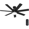 image:imageHunter Brazos Outdoor with LED Light 52 inch Matte Black  Matte BlackMatte Black